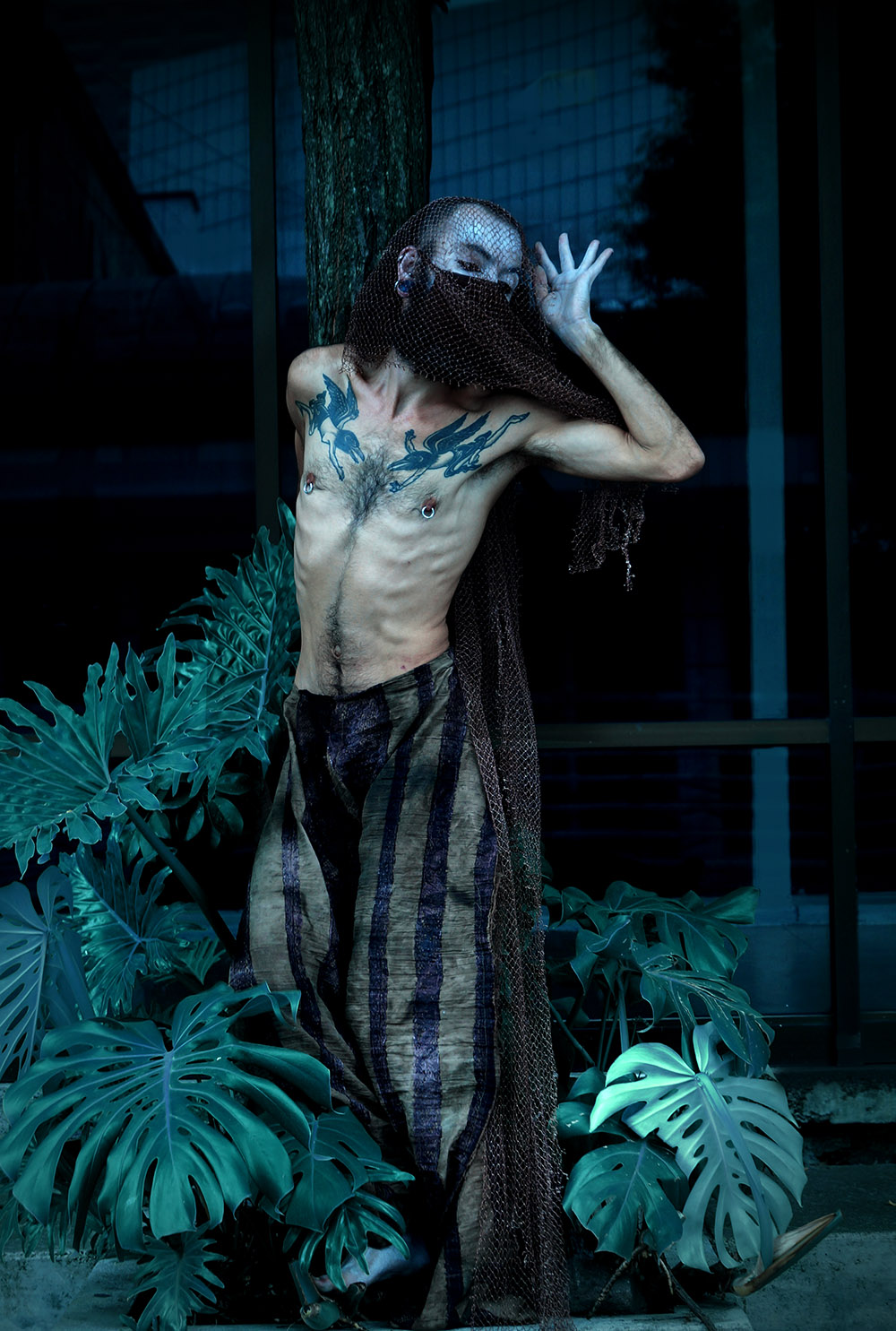 Migui Mandalasol-Butoh Performance Art-Mario Patino-Queer Photography-Arte de Accion-Mexico-1